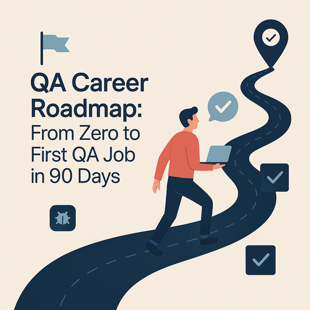 QA Career Roadmap: From Zero to First QA Job in 90 Days